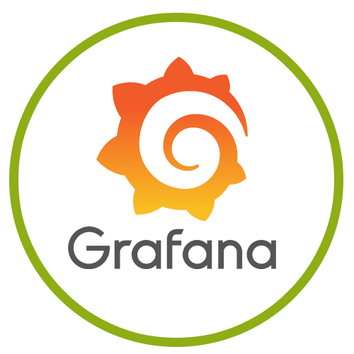 Icône Grafana — outil de monitoring intégré à Fundamentum IoT PaaS